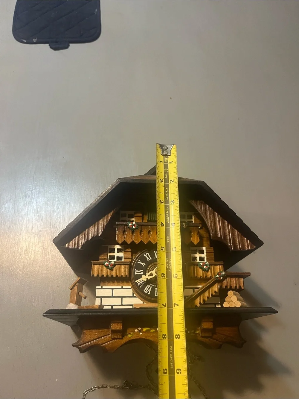 Authentic German Black Forest Chalet Cuckoo Clock VdS Seal - As-Is